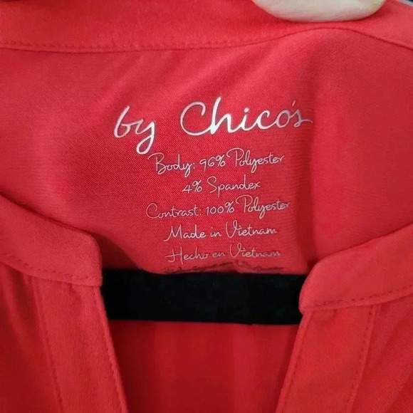 ♥By Chicos red top - Picture 2 of 8